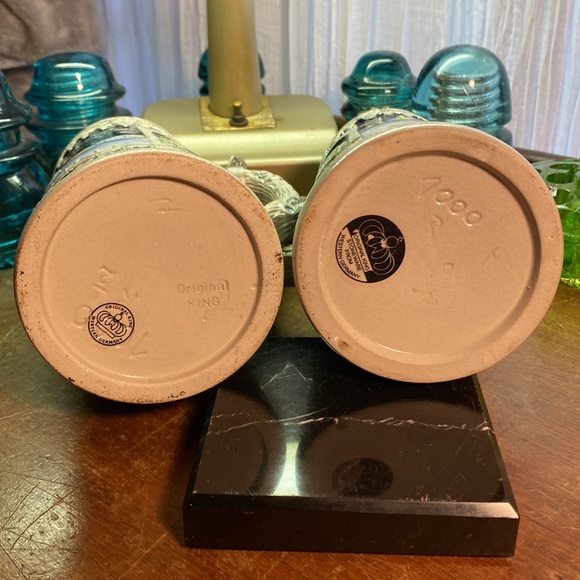 Vintage King Western Germany Beer Stein-w-Petwer Lid! - Picture 10 of 11